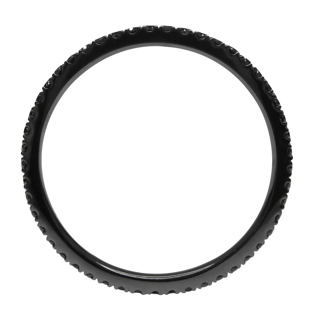 Black Diamond Eternity Ring