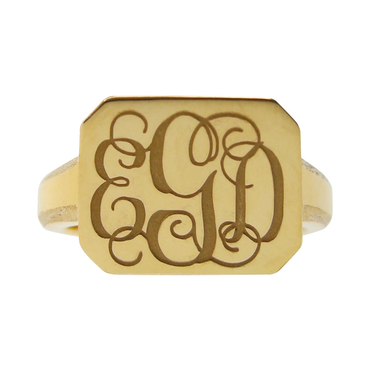 Signature Men's Signet Ring