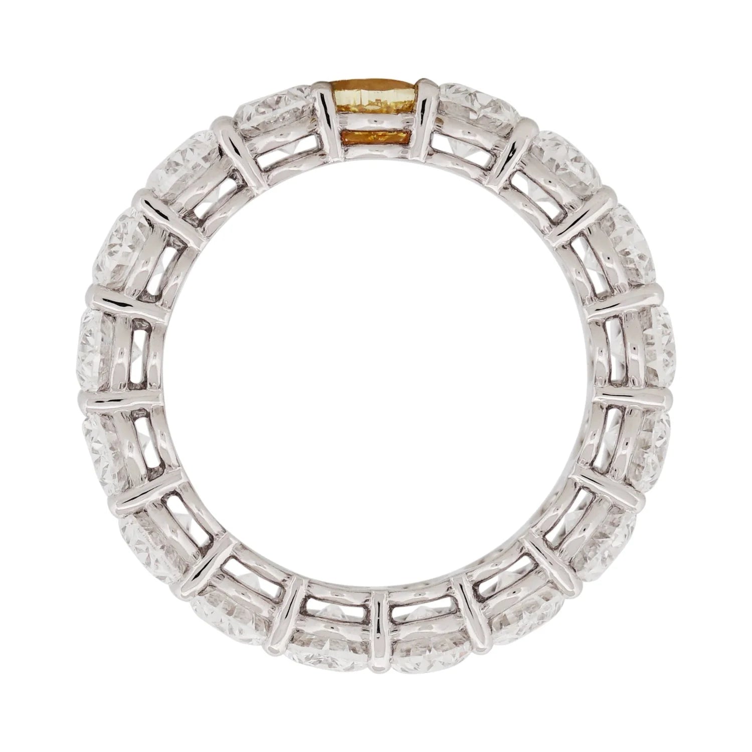 Oval Cut Diamond Eternity Ring