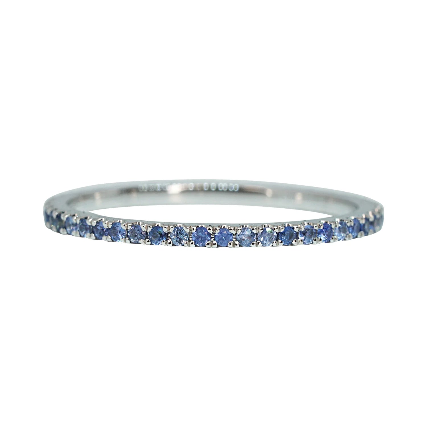Sky Blue Sapphire Eternity Ring