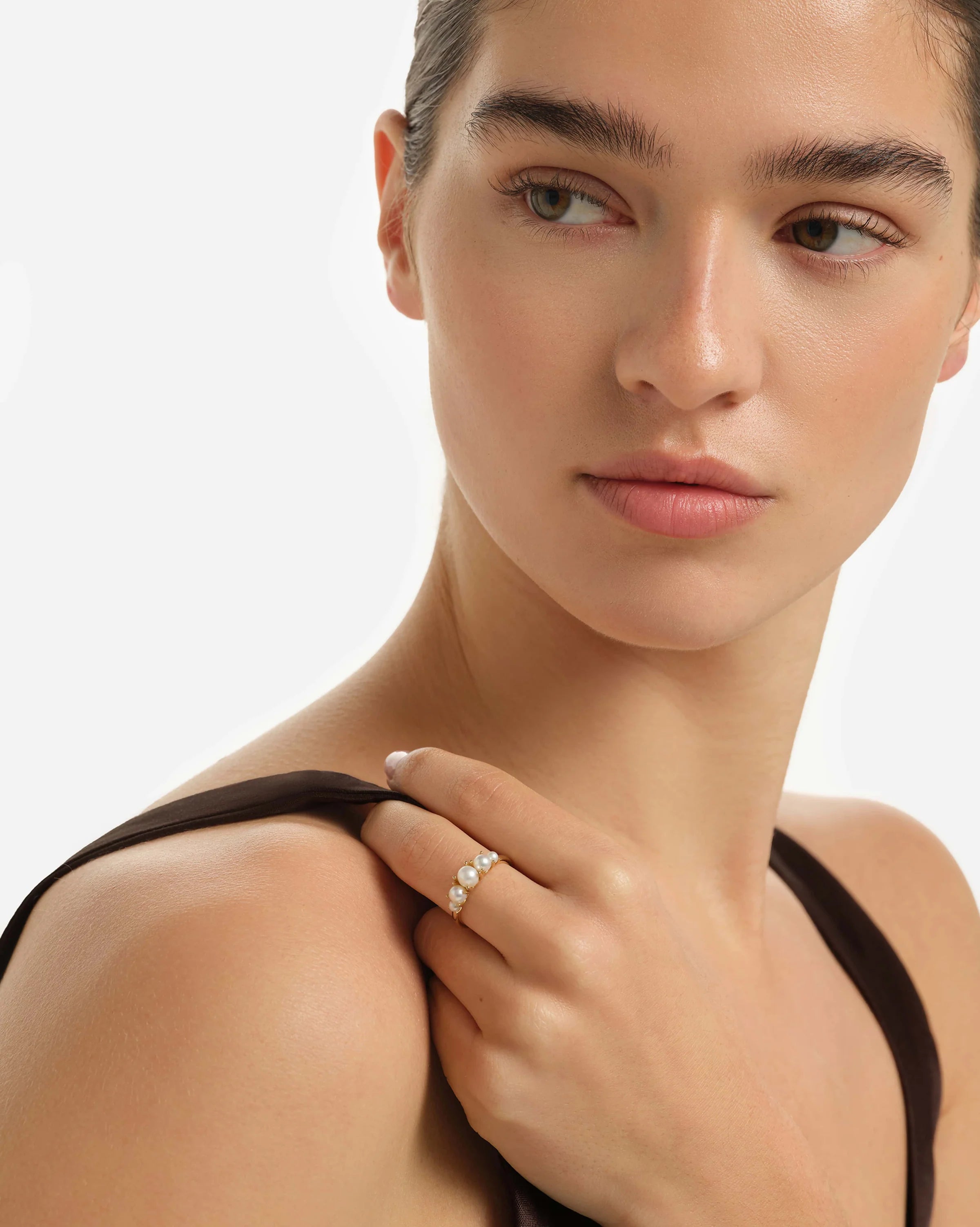 18k Gold Vermeil & Pearls