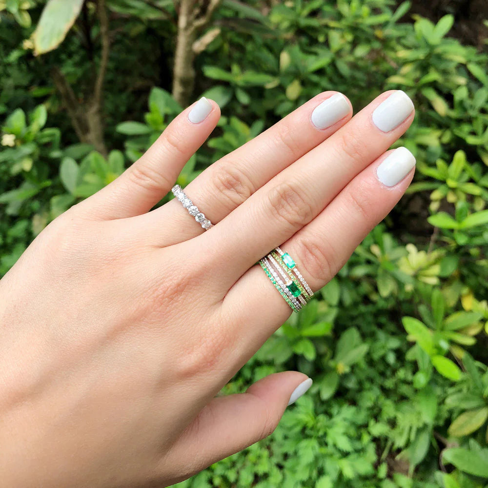 Emerald Eternity Ring