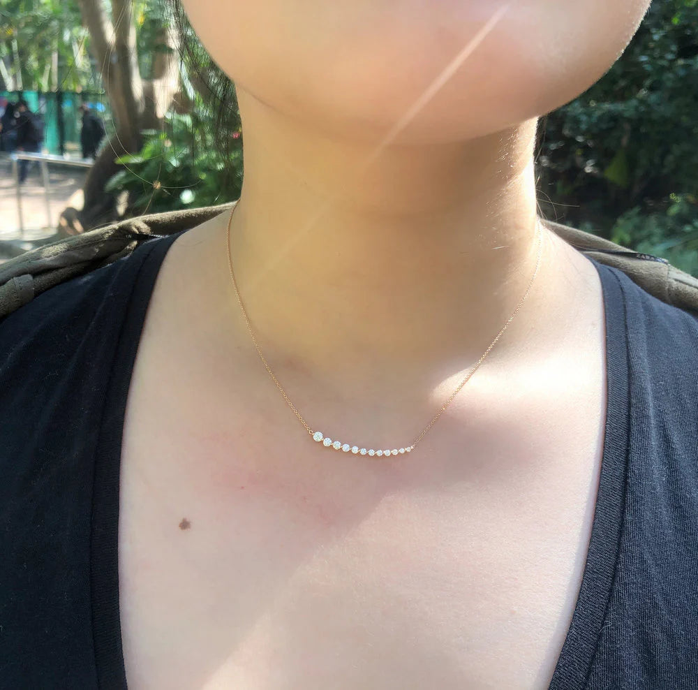 Graduated Diamond Necklace