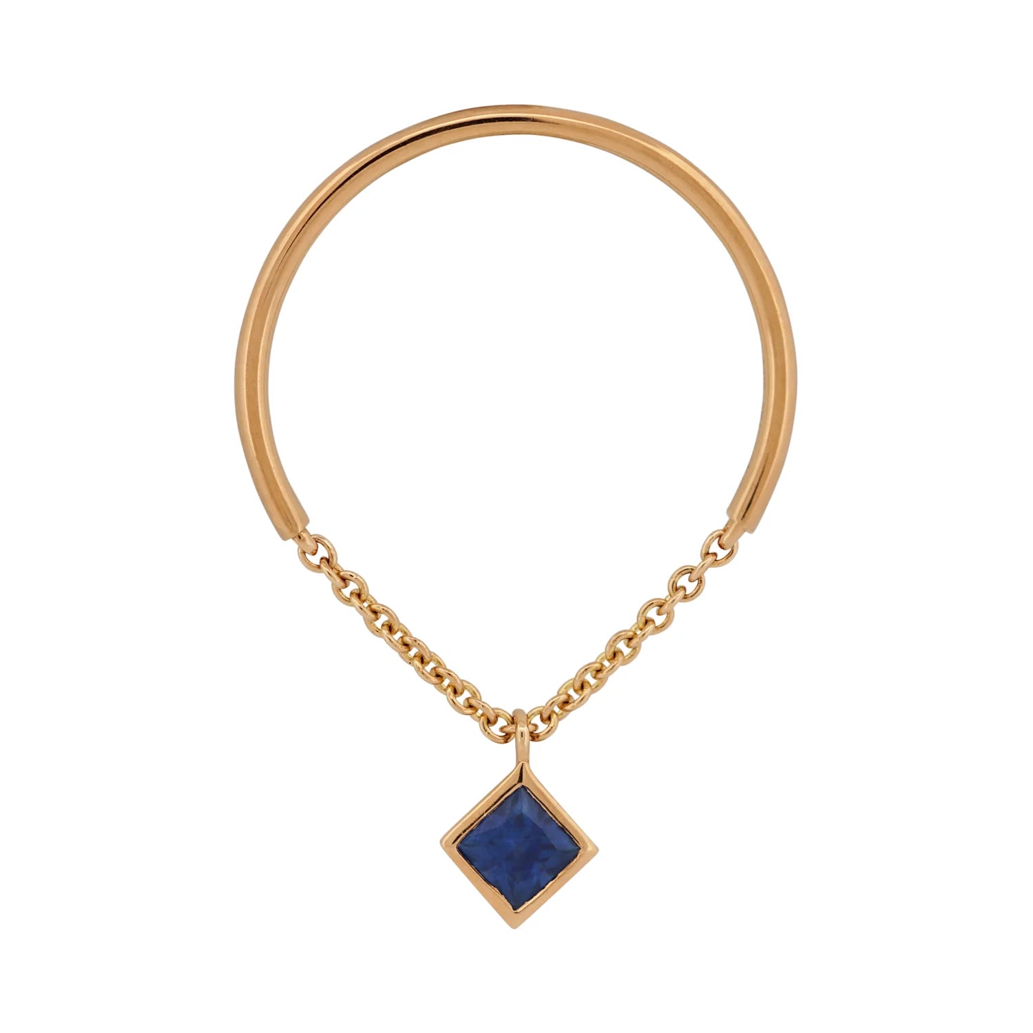 Chakra Princess Blue Sapphire Ring