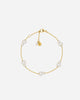 Merano Graduating Freshwater Pearl Bracelet in 18K Gold Vermeil by Handiora