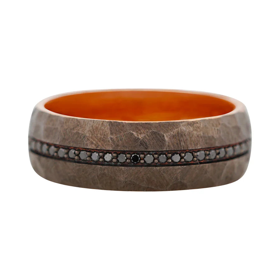 Signature Pavé Black Diamond Eternity Wedding Band