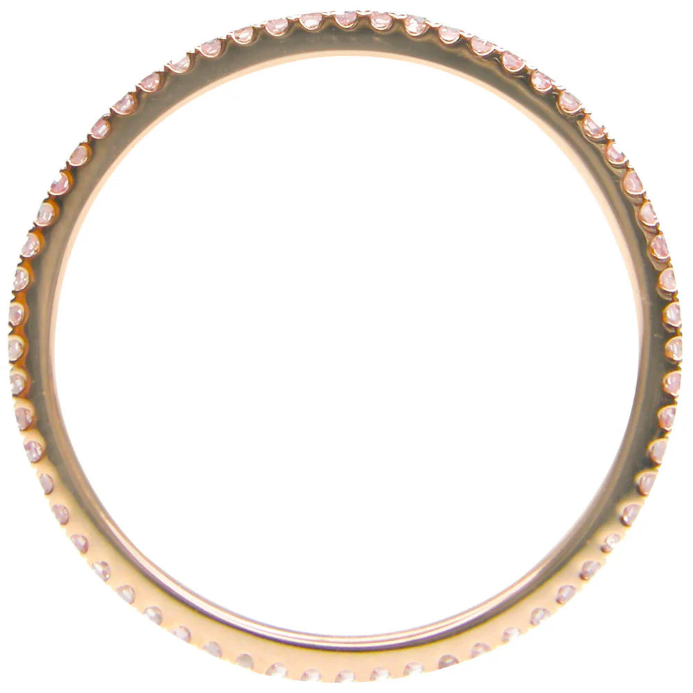 Pink Diamond Eternity Ring