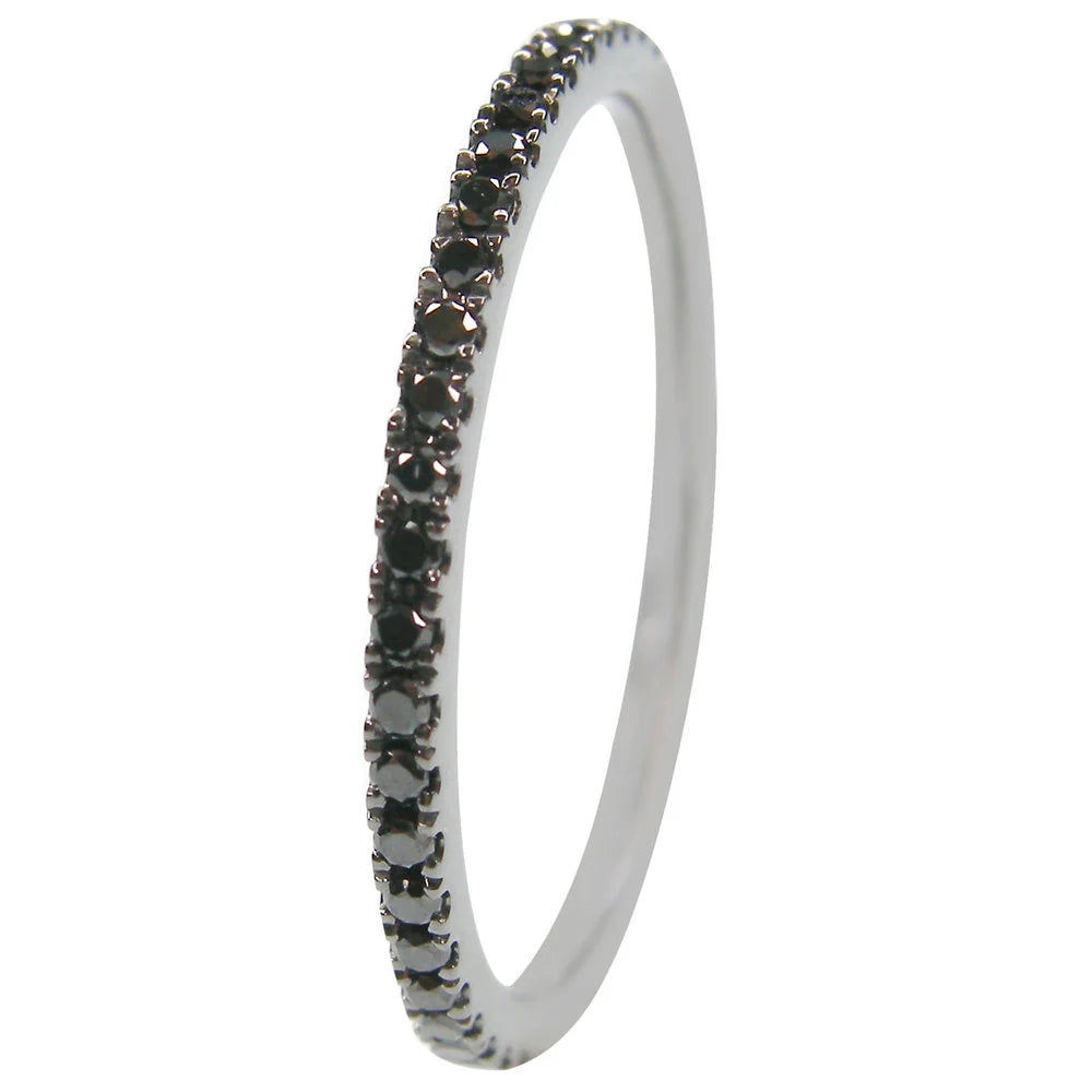 Black Diamond Eternity Ring