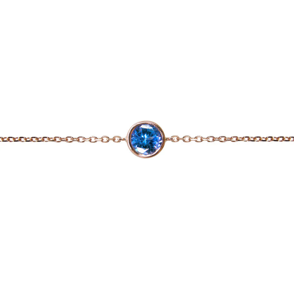 Tanzanite Birthstone Bracelet