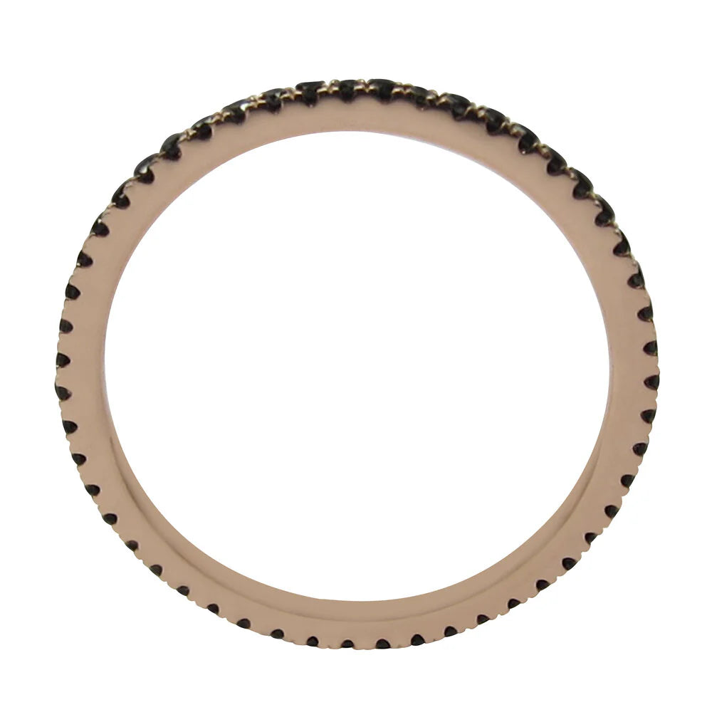 Black Diamond Eternity Ring