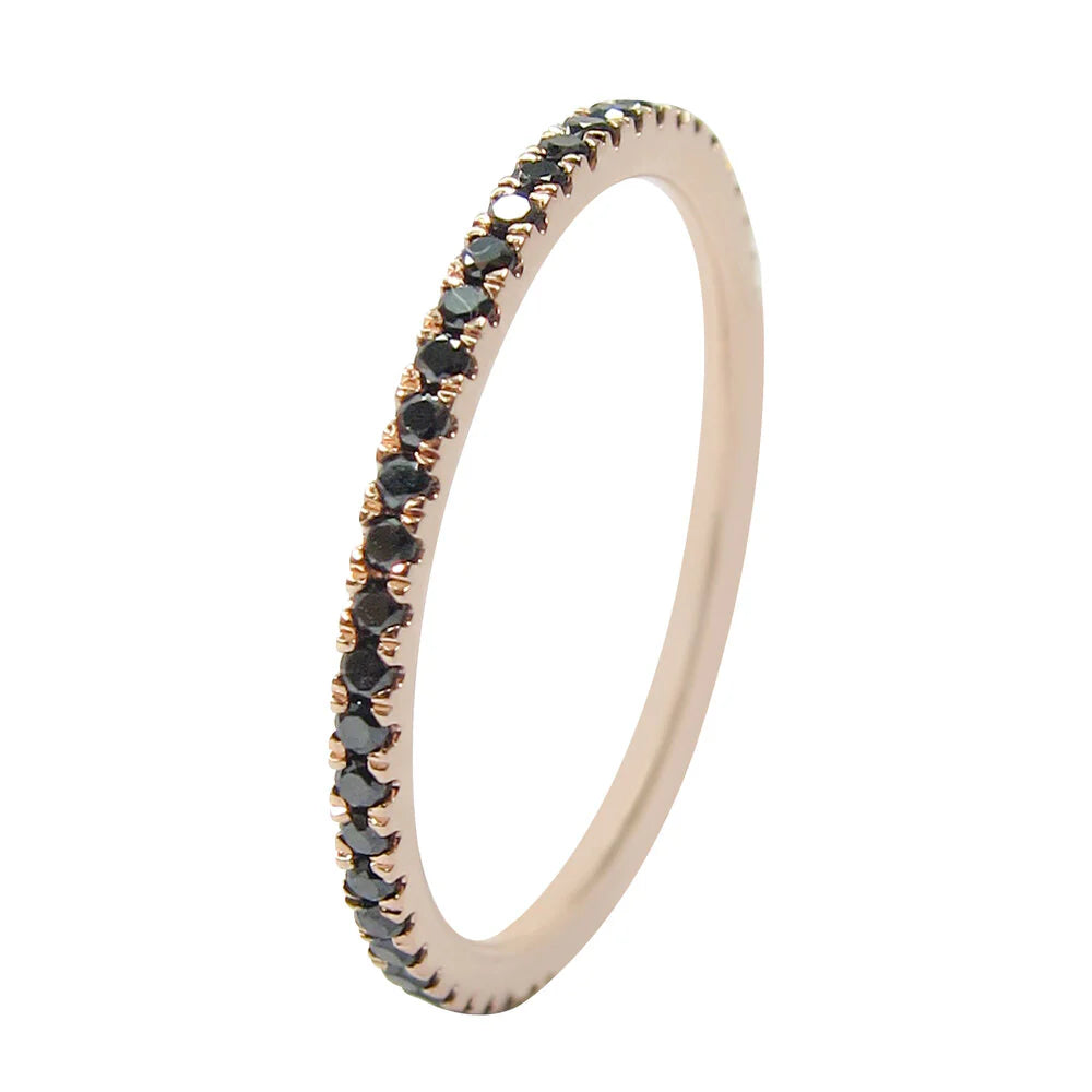 Black Diamond Eternity Ring
