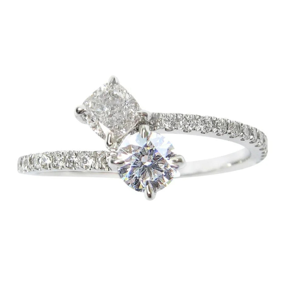 Toi Et Moi Diamond Ring