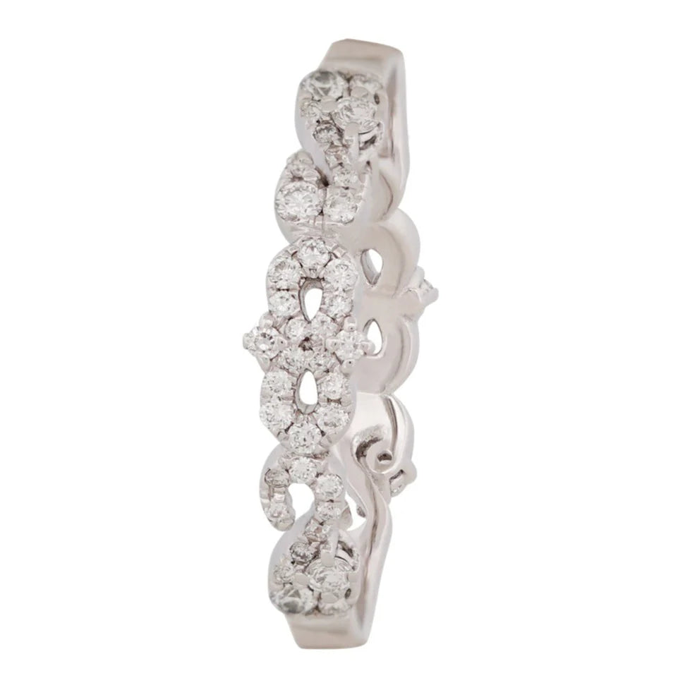 Signature Lace Diamond 3/4 Wedding Band