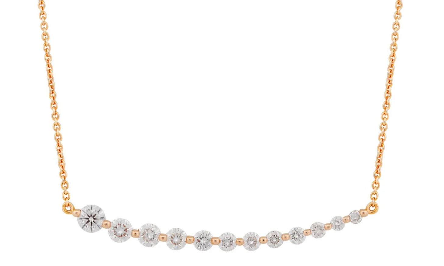 Graduated Diamond Necklace