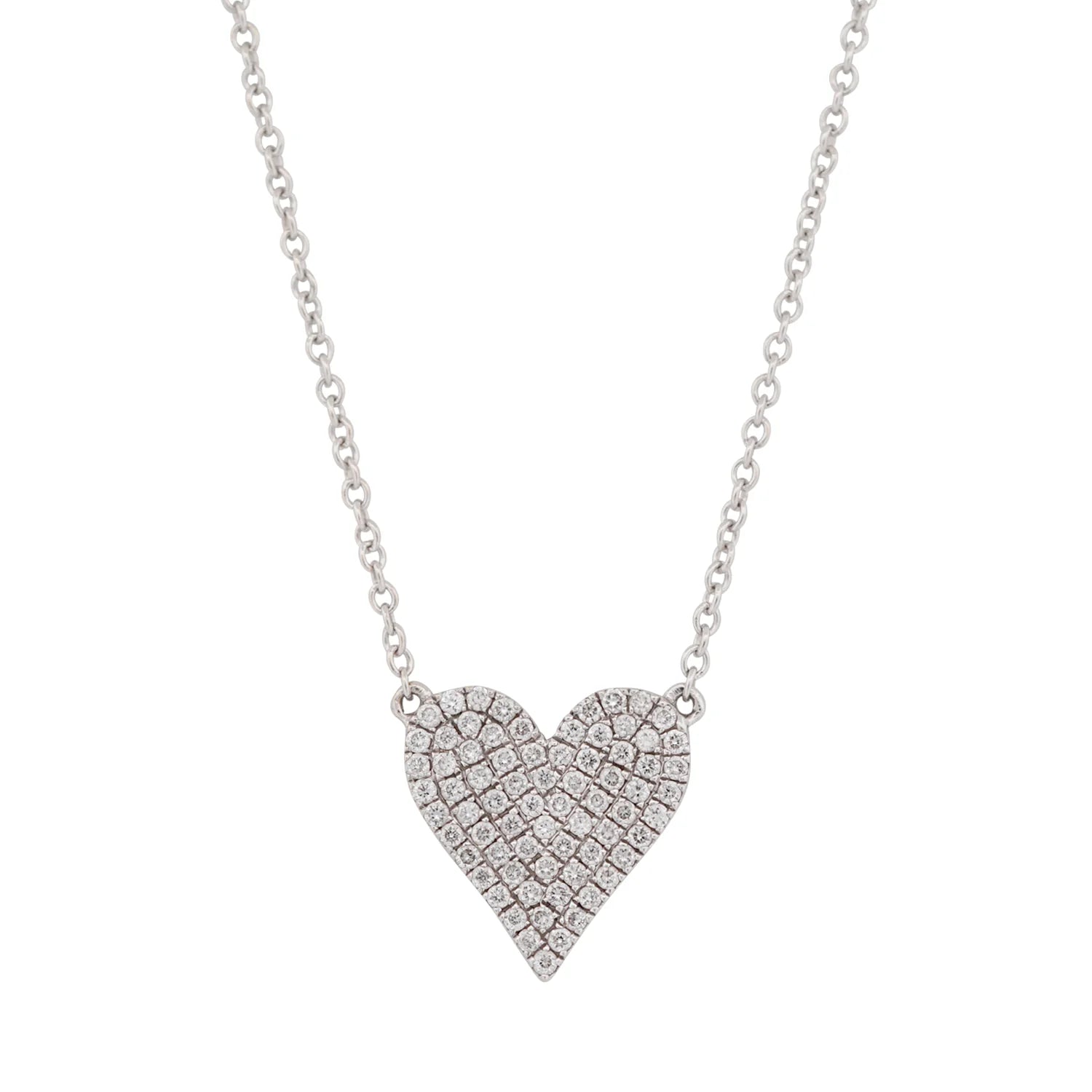 Signature Reversible Diamond Heart Pendant