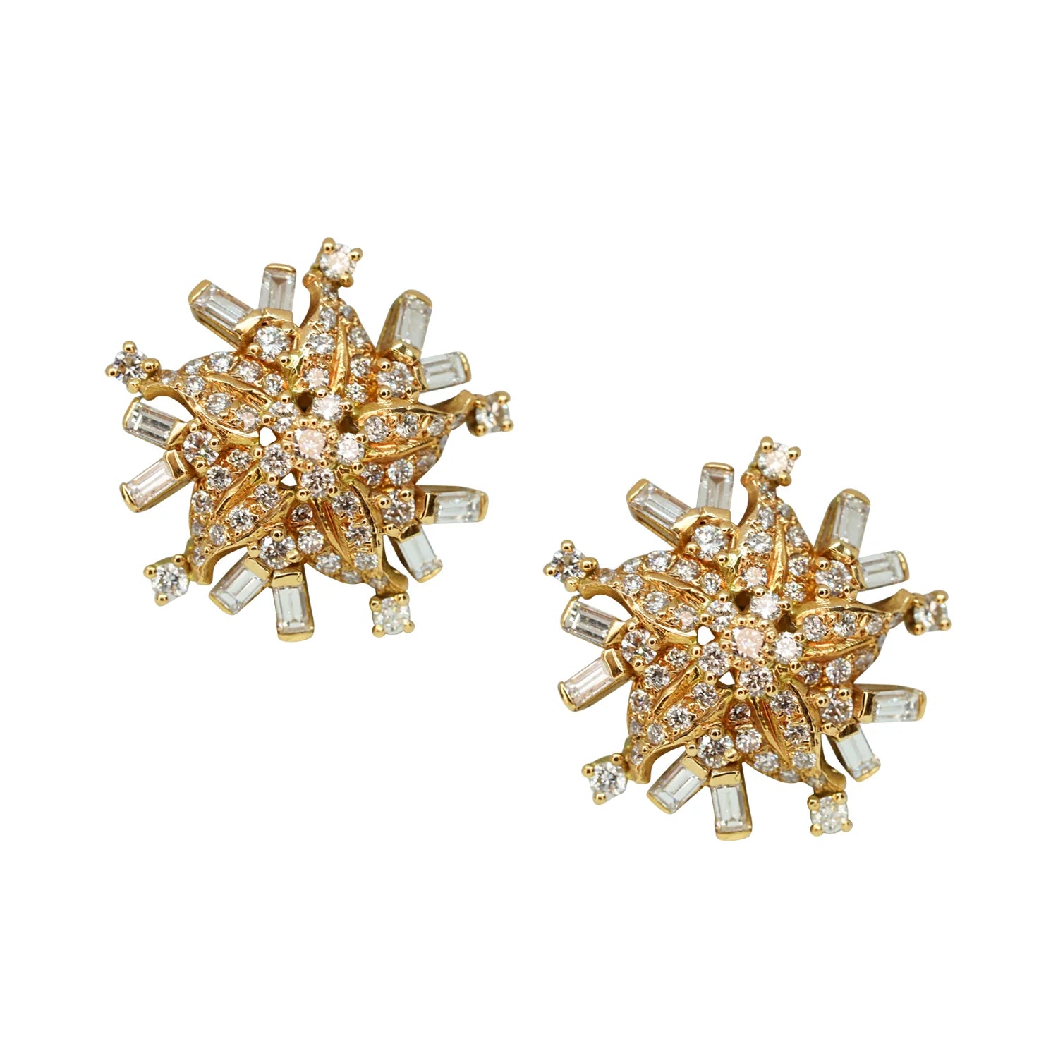 Signature Snowflake Diamond Earrings