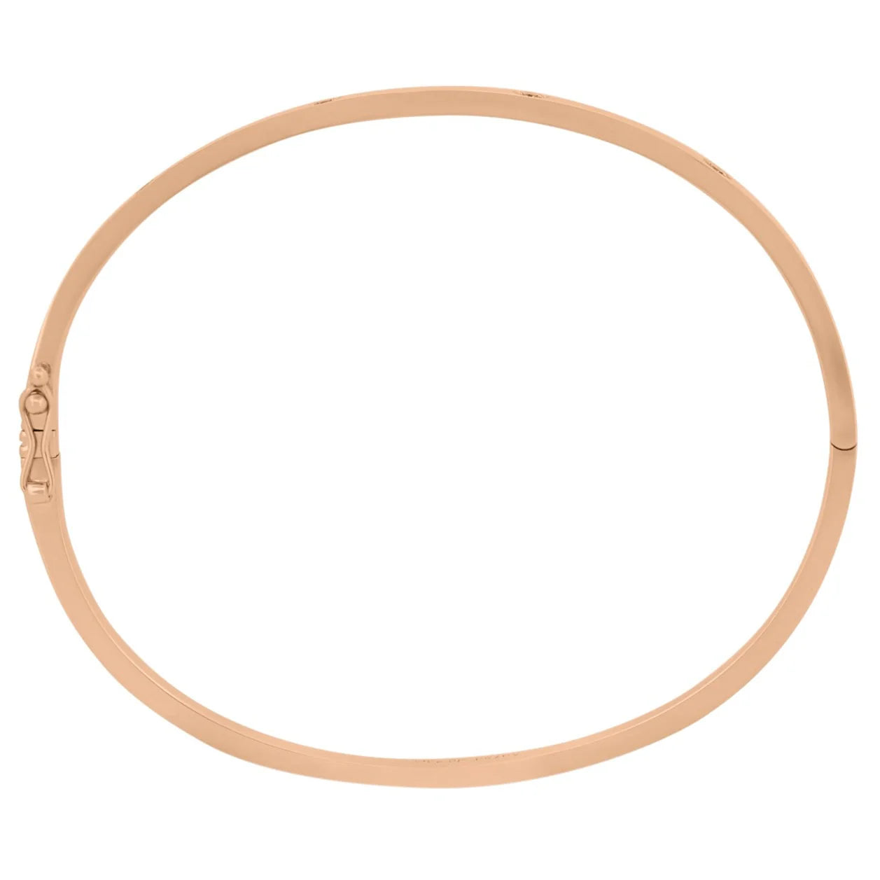 Flush Set Diamond Bangle