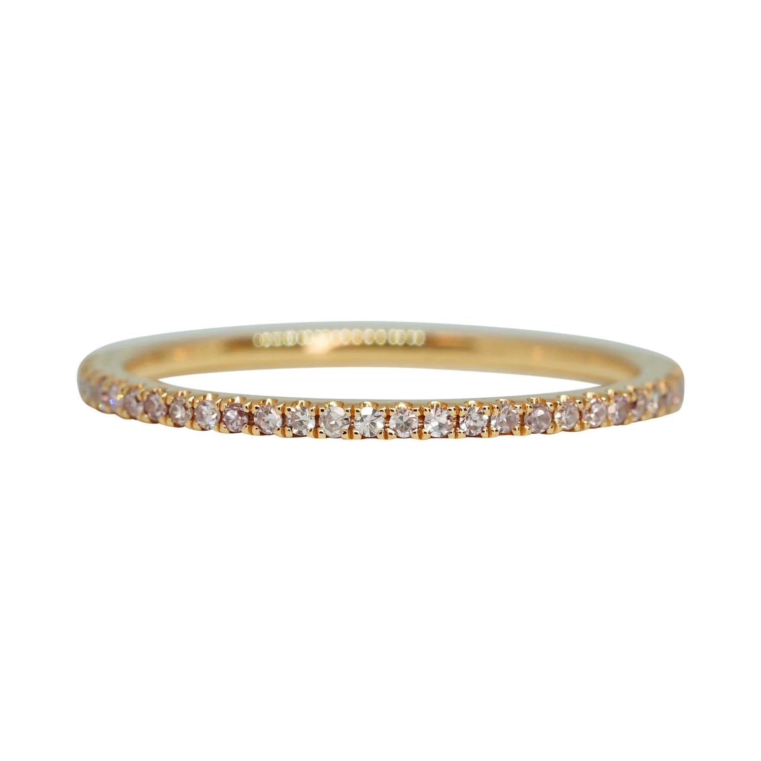 Pink Diamond Eternity Ring