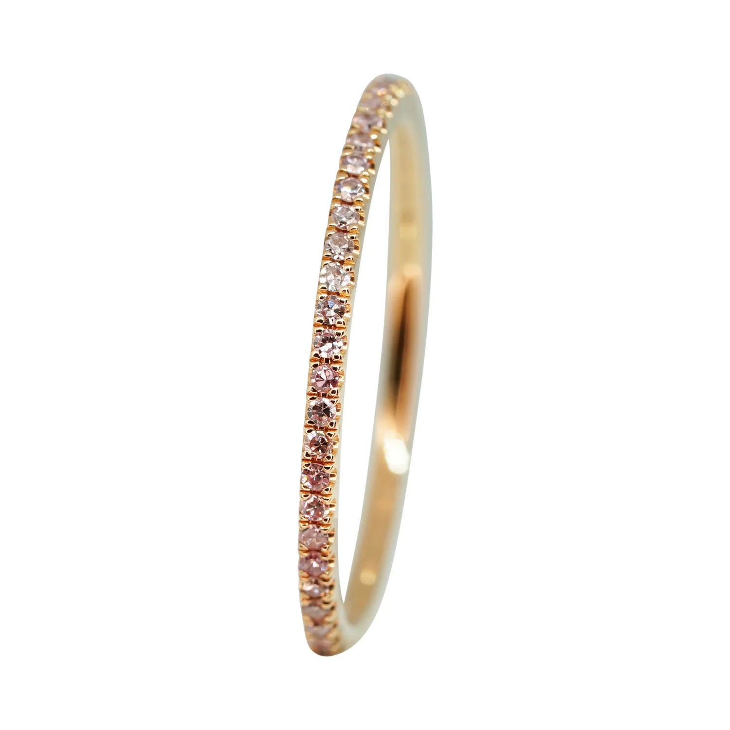 Pink Diamond Eternity Ring