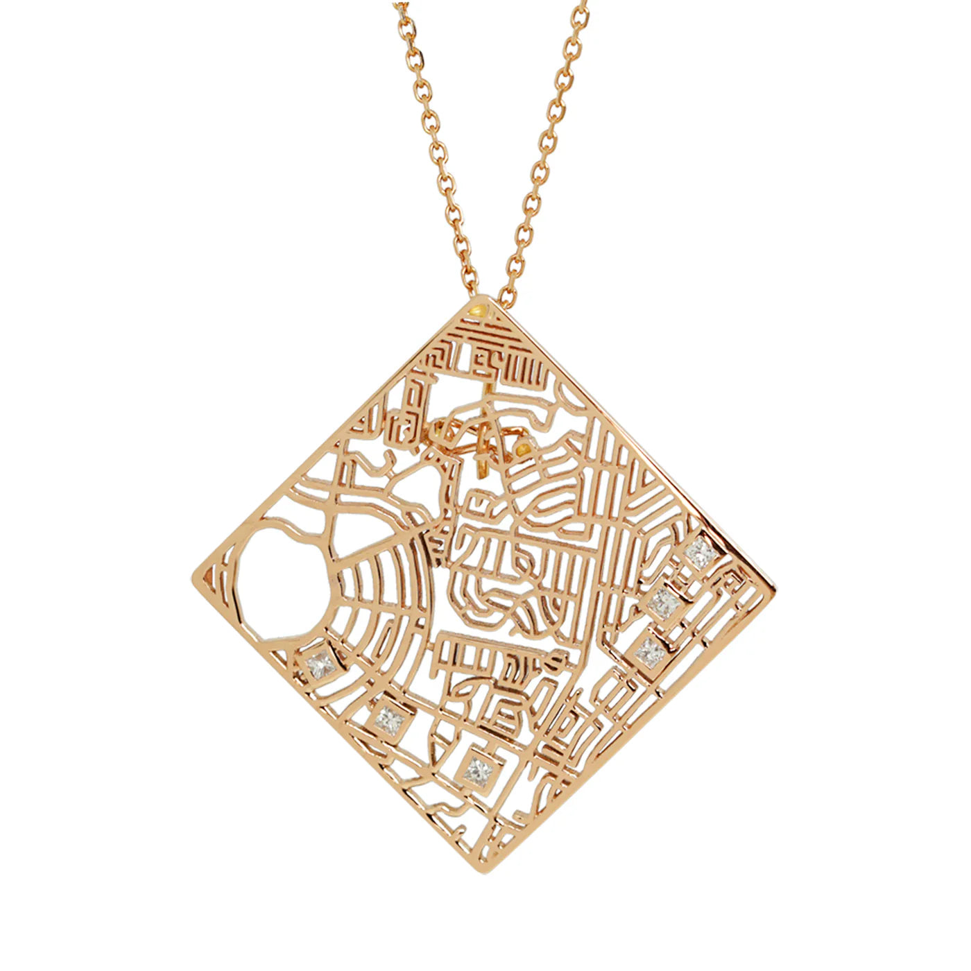 Handiora Map Earrings