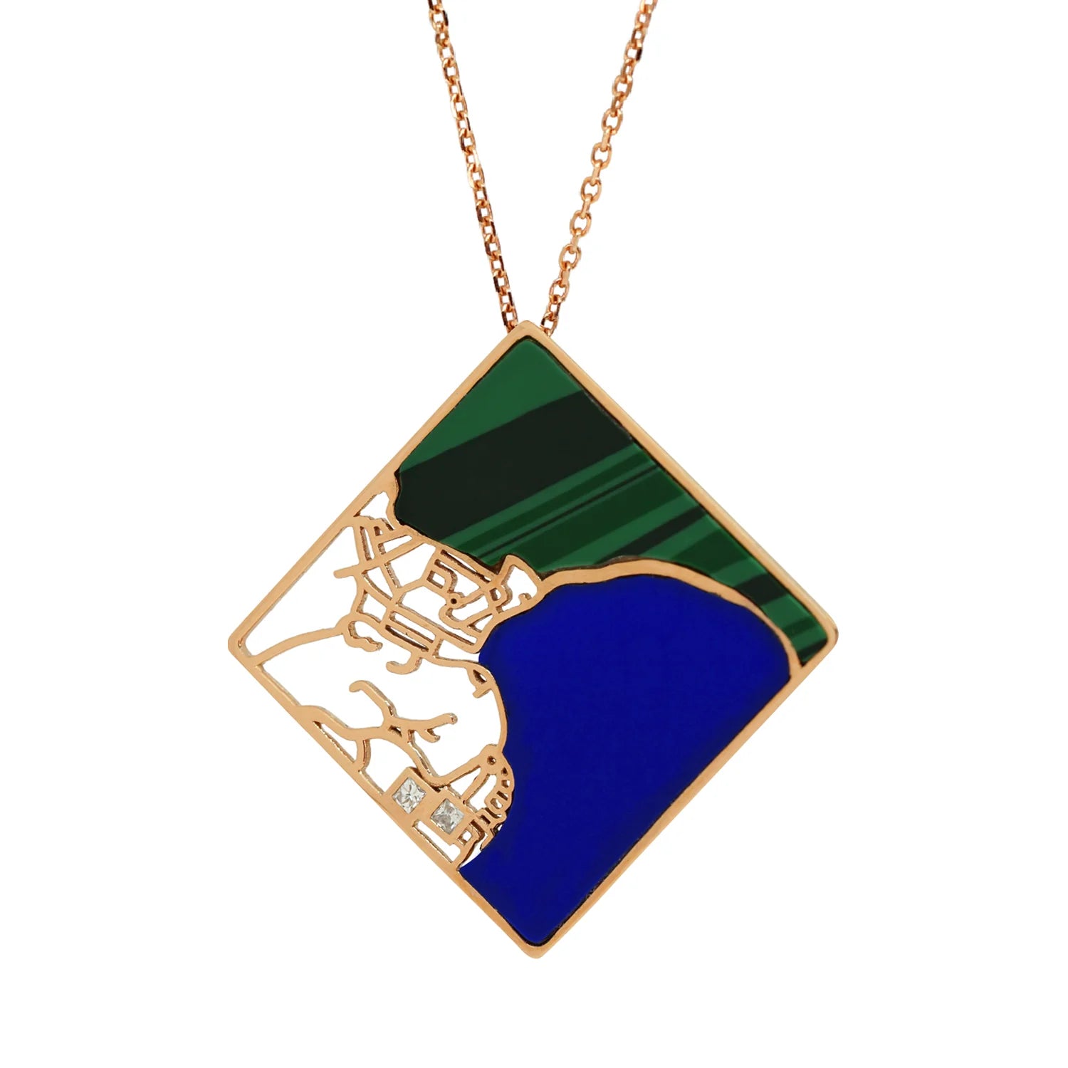 Handiora Map Earrings