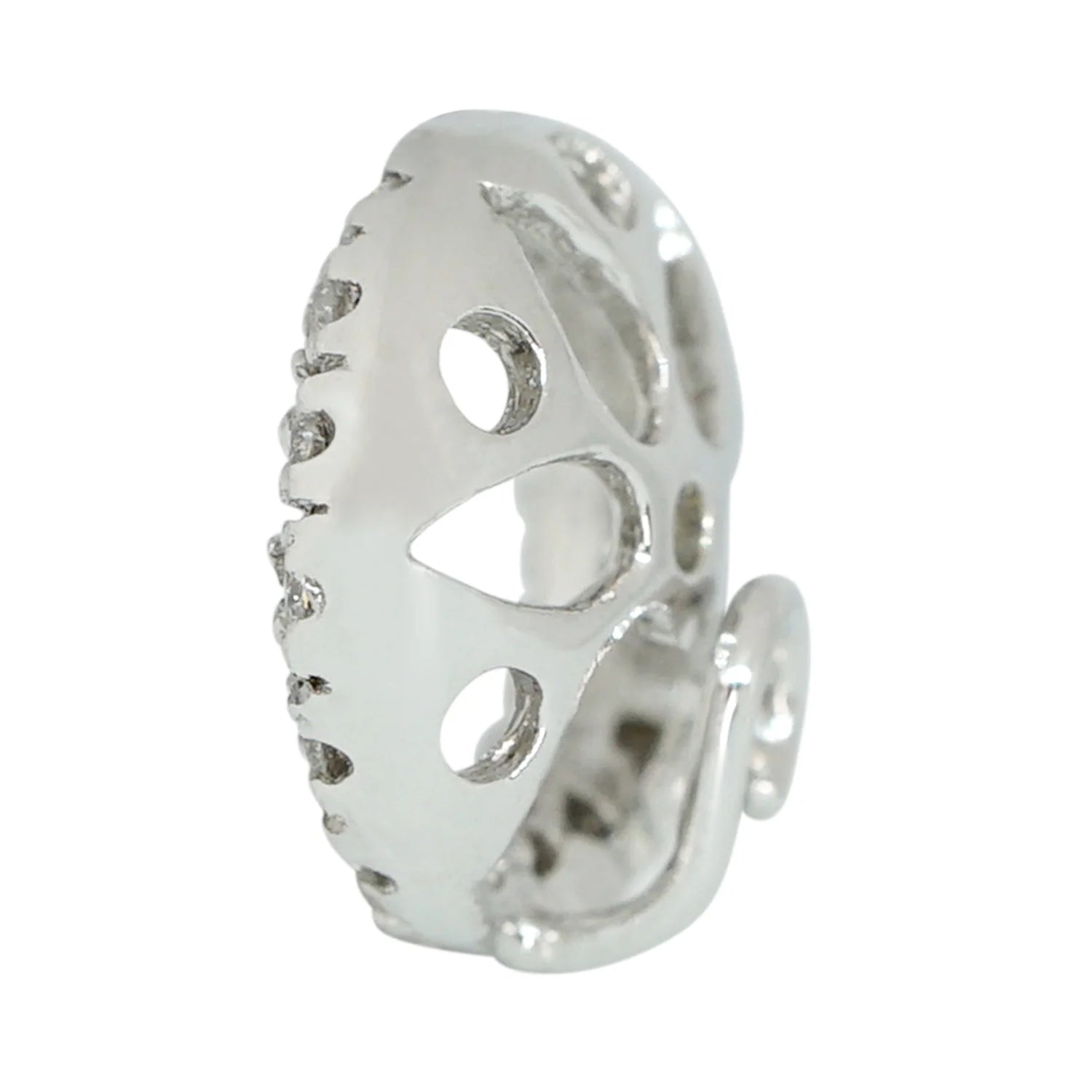 Classic Diamond Jackets For Stud Earrings