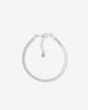 Monti Sleek Snake Chain Fluid Bracelet in 925 Sterling Silver by Handiora