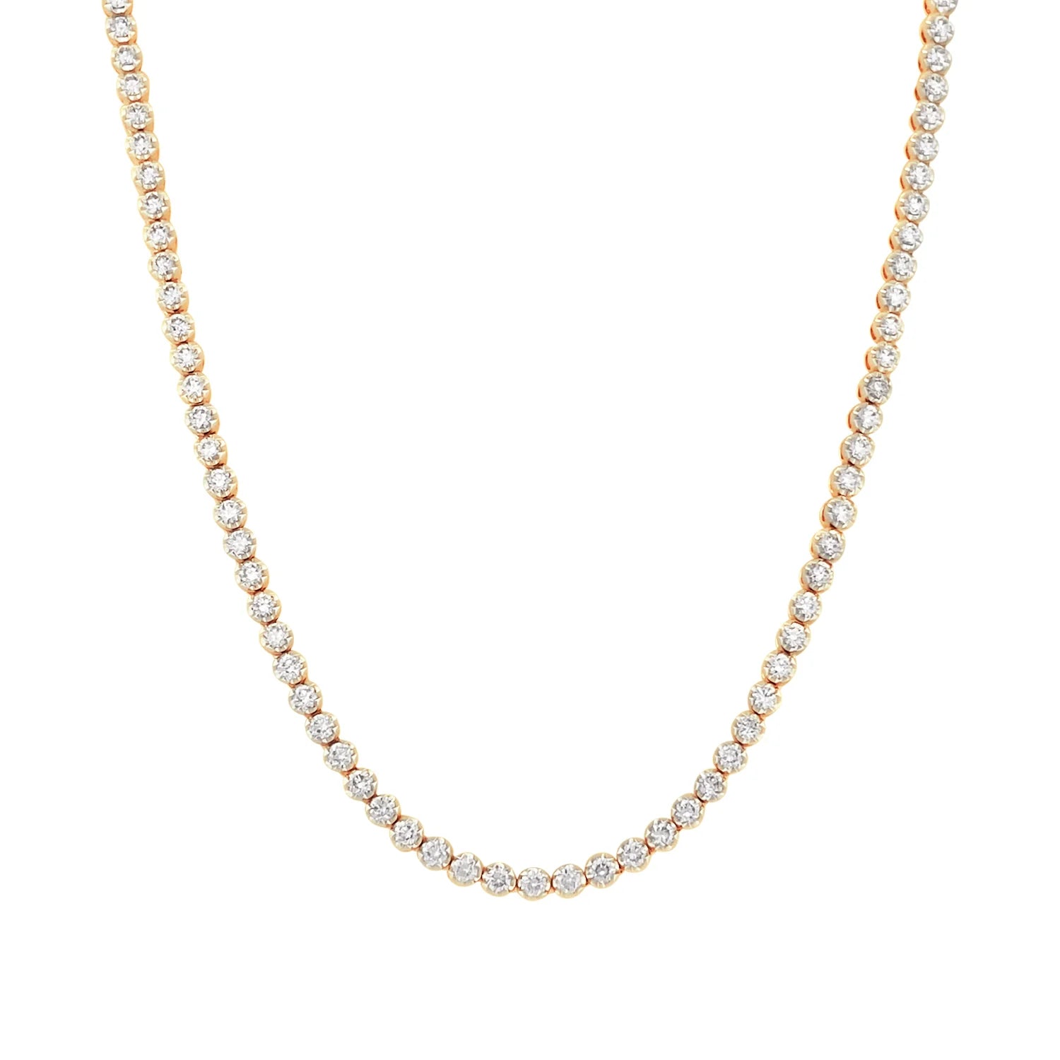 Cupcake Set Diamond Tennis Necklace