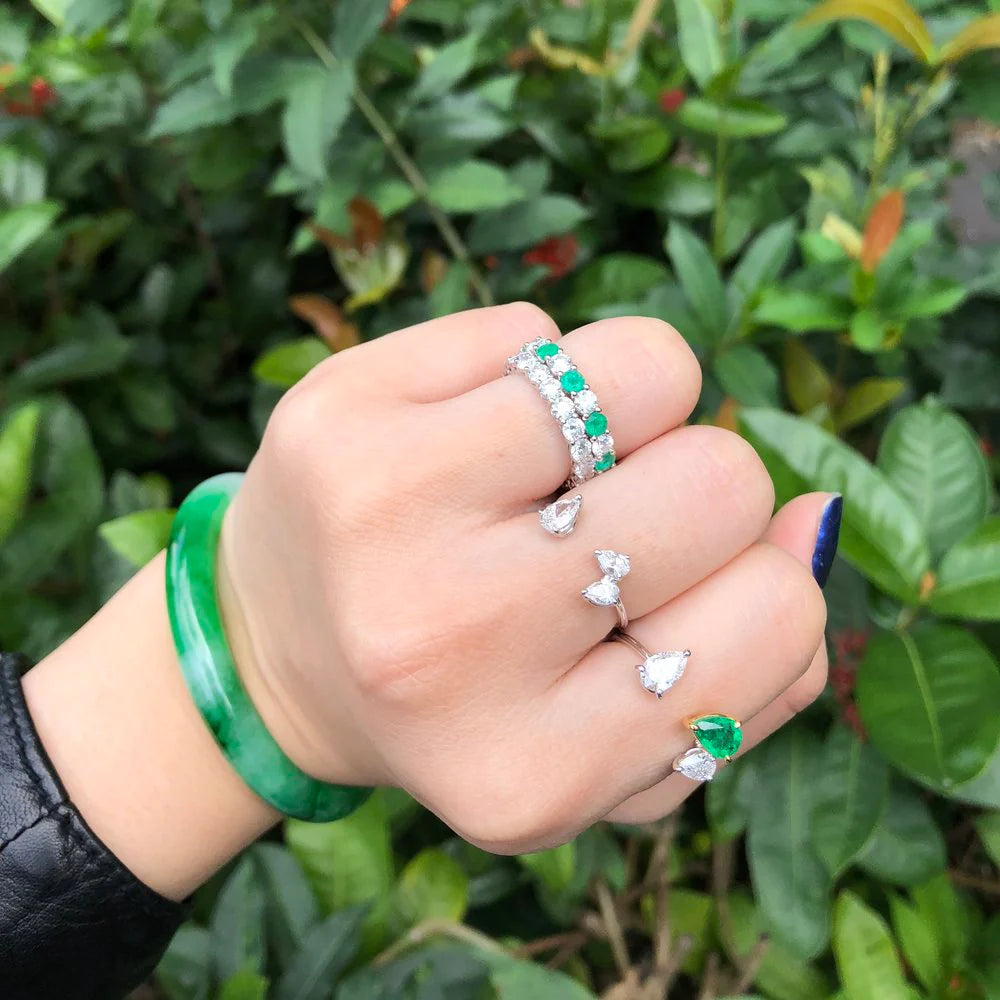 Mini Diamond Vine Ring