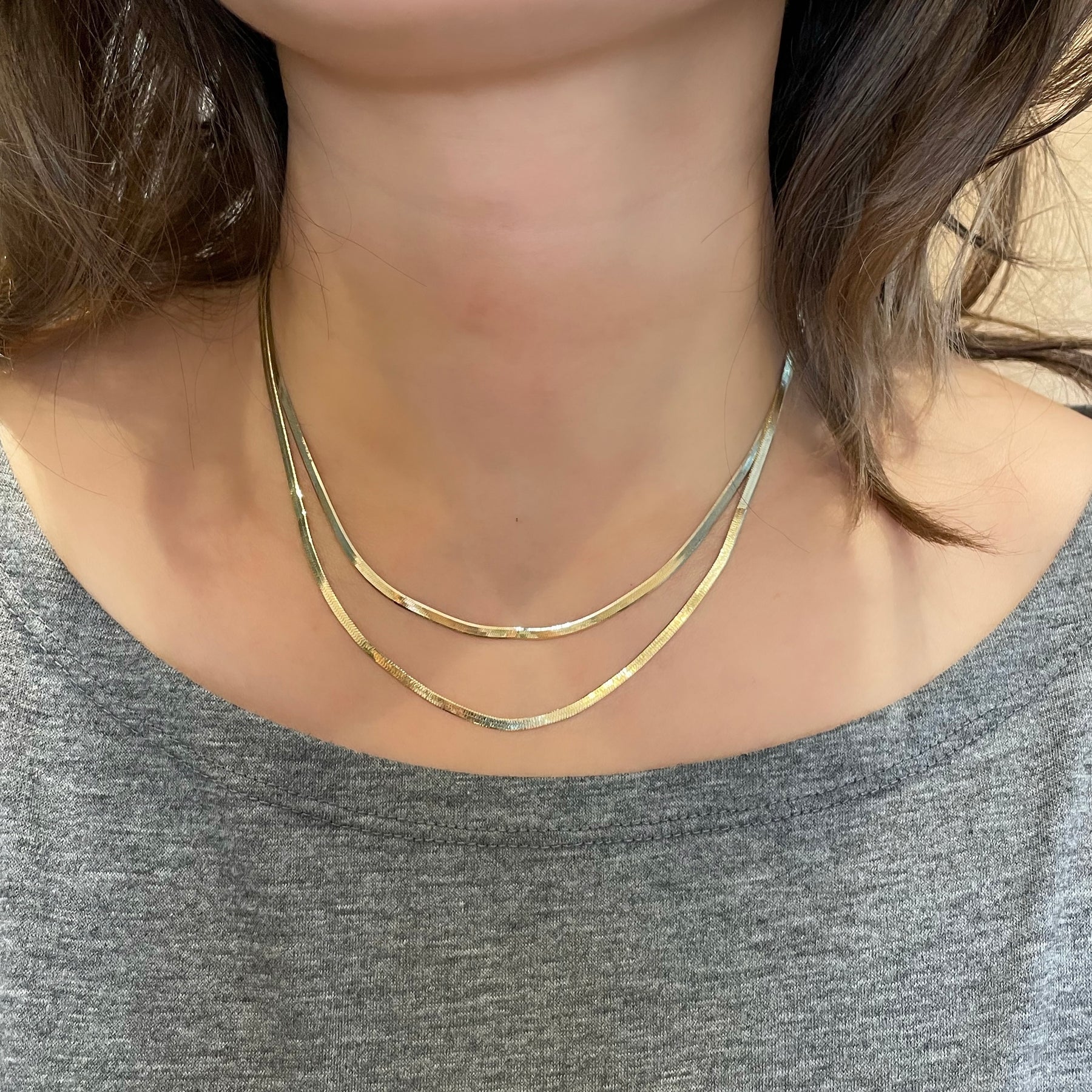 Herringbone Chain Necklace