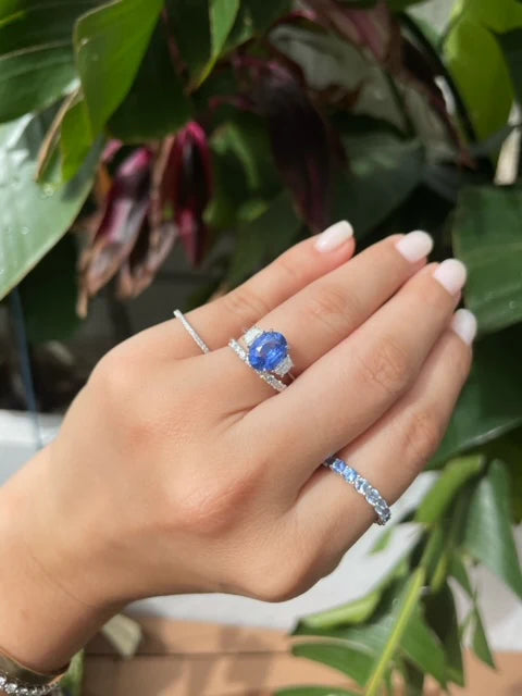 Nine Stone Diamond Band