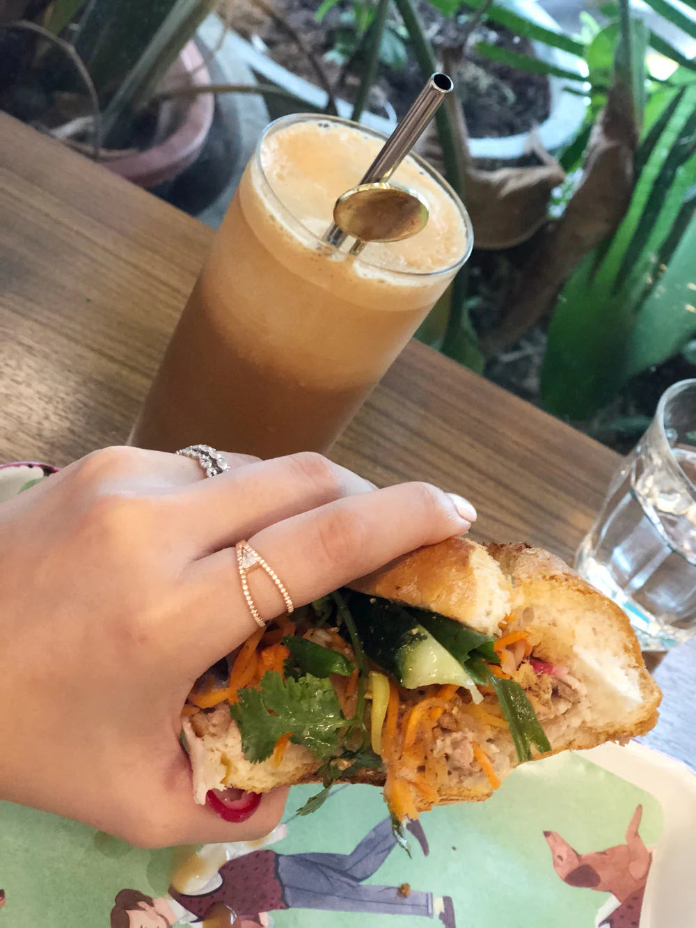 Shield Cut Diamond Open Ring