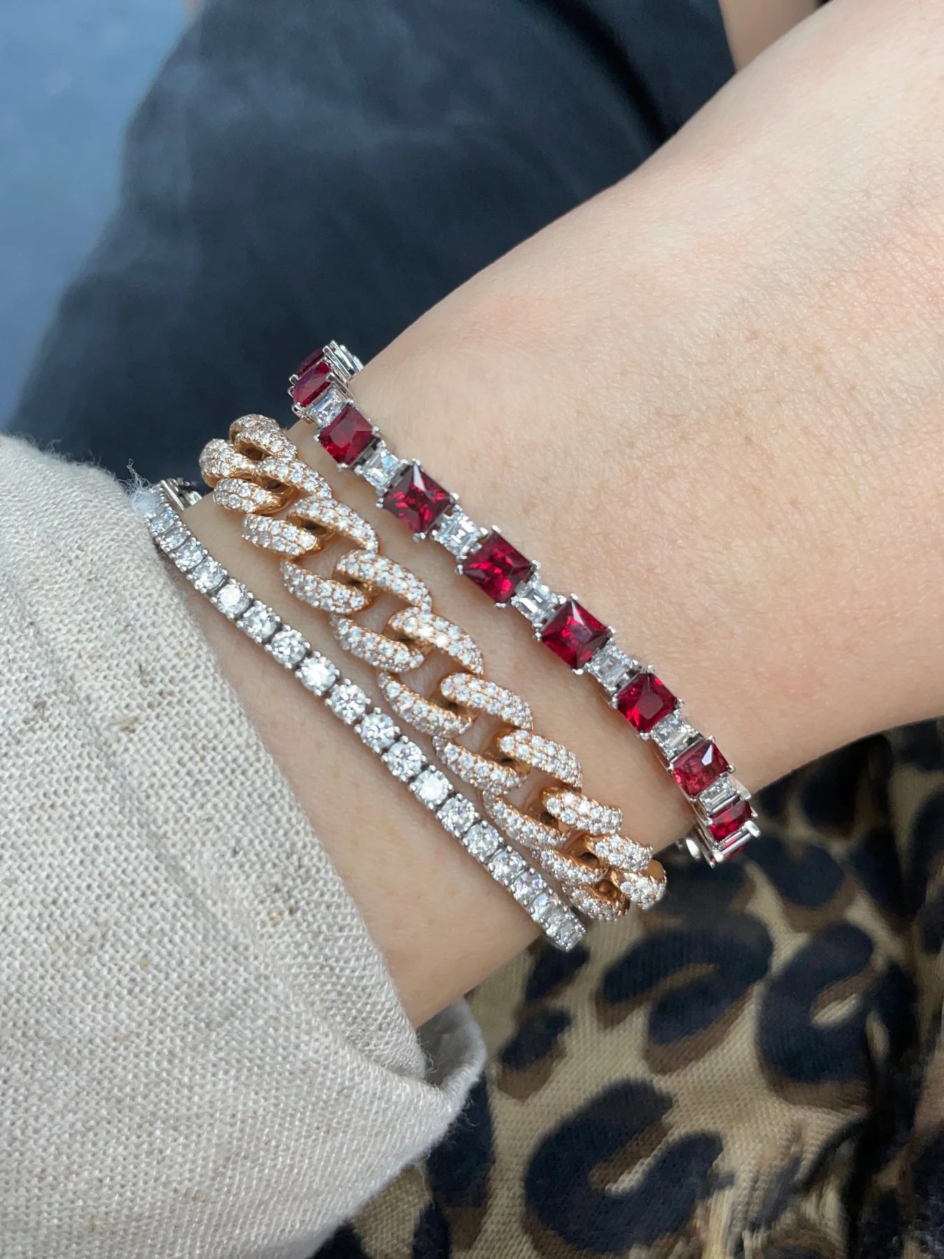 Diamond Cuban Link Bracelet