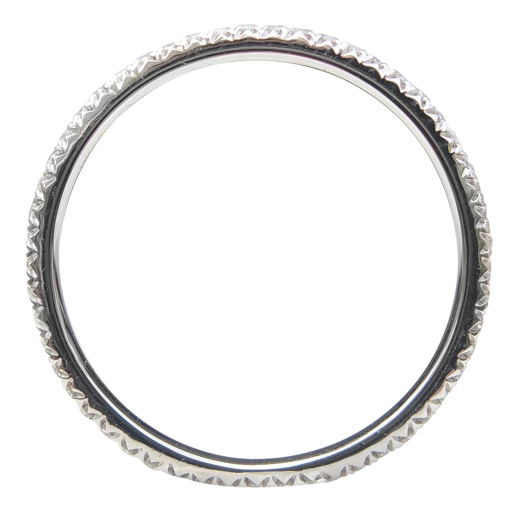 Signature French Pavé Diamond Eternity Ring