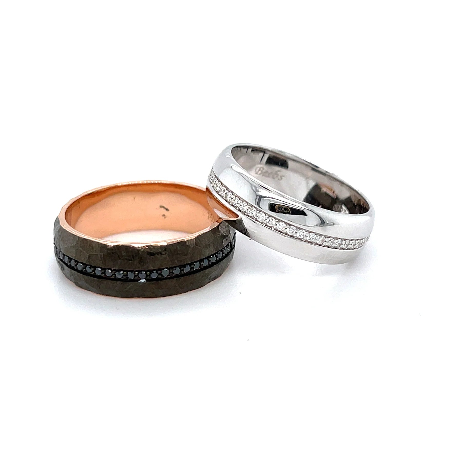 Signature Pavé Black Diamond Eternity Wedding Band