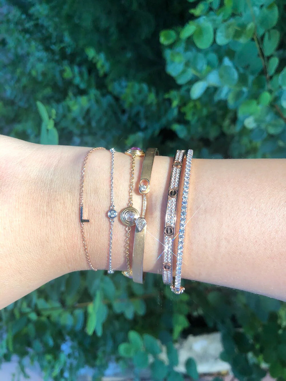 Classic 3 Diamond Bracelet