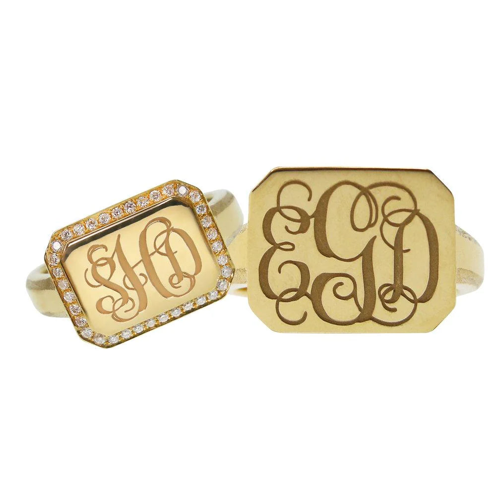 Signature Men's Signet Ring