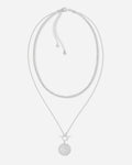 Vici Layering Set with Monti Choker and Venice Coin Necklace in 925 Sterling Silver by Handiora