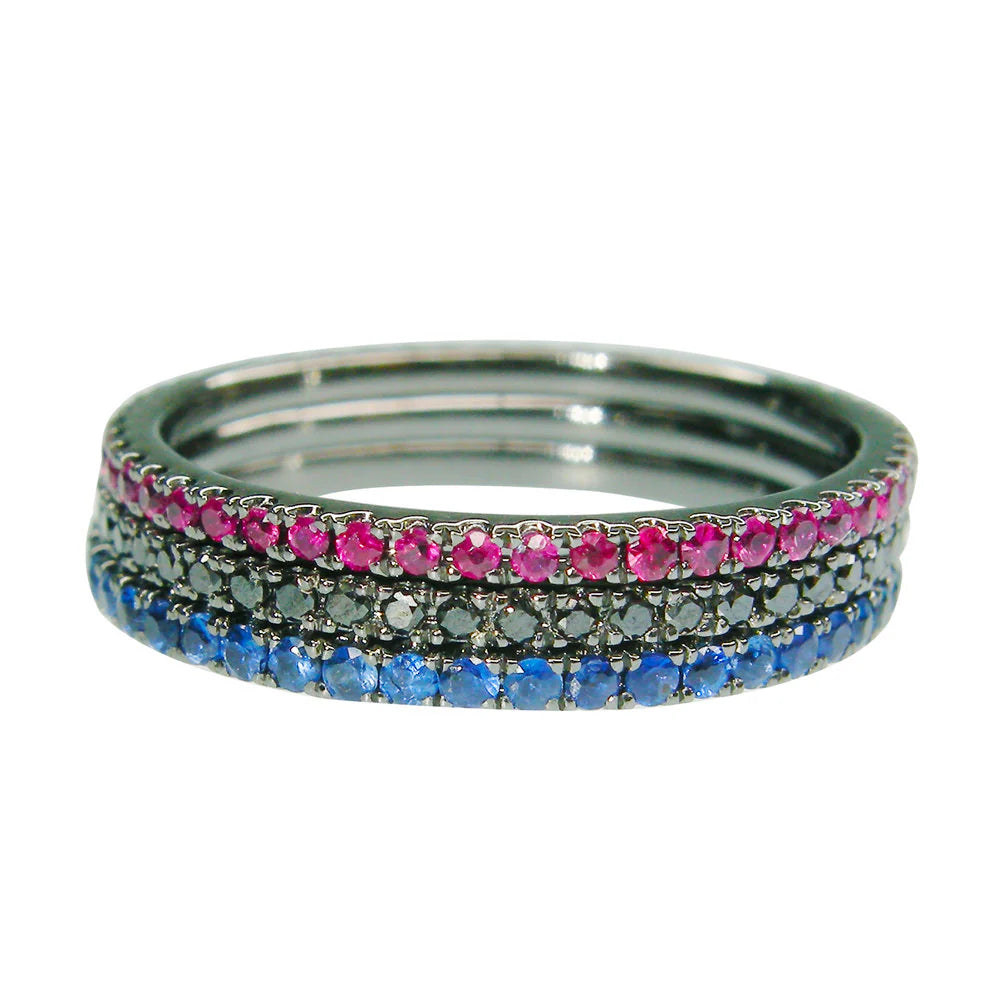 Black Diamond Eternity Ring