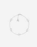 Merano Graduating Freshwater Pearl Bracelet in 925 Sterling Silver by Handiora