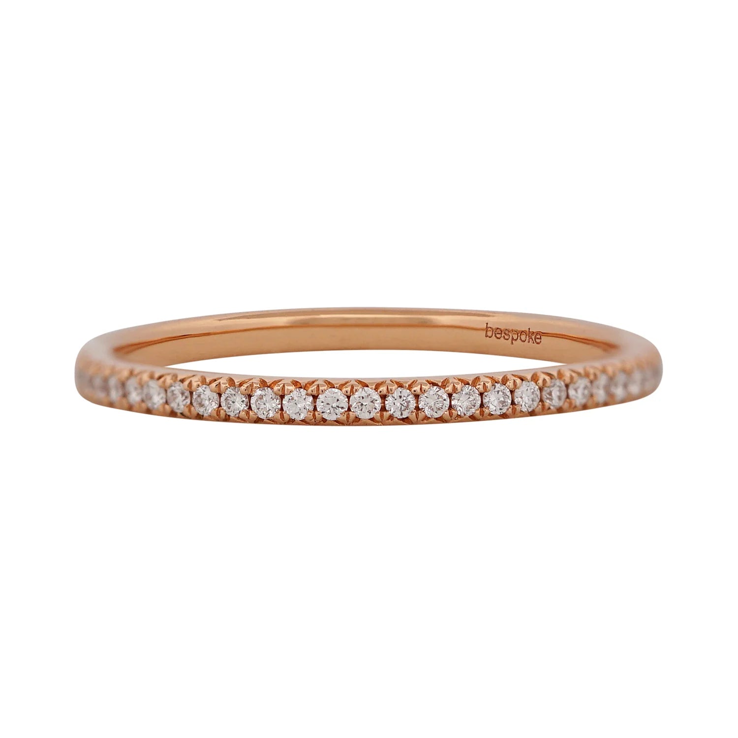 Signature French Pavé Diamond Eternity Ring