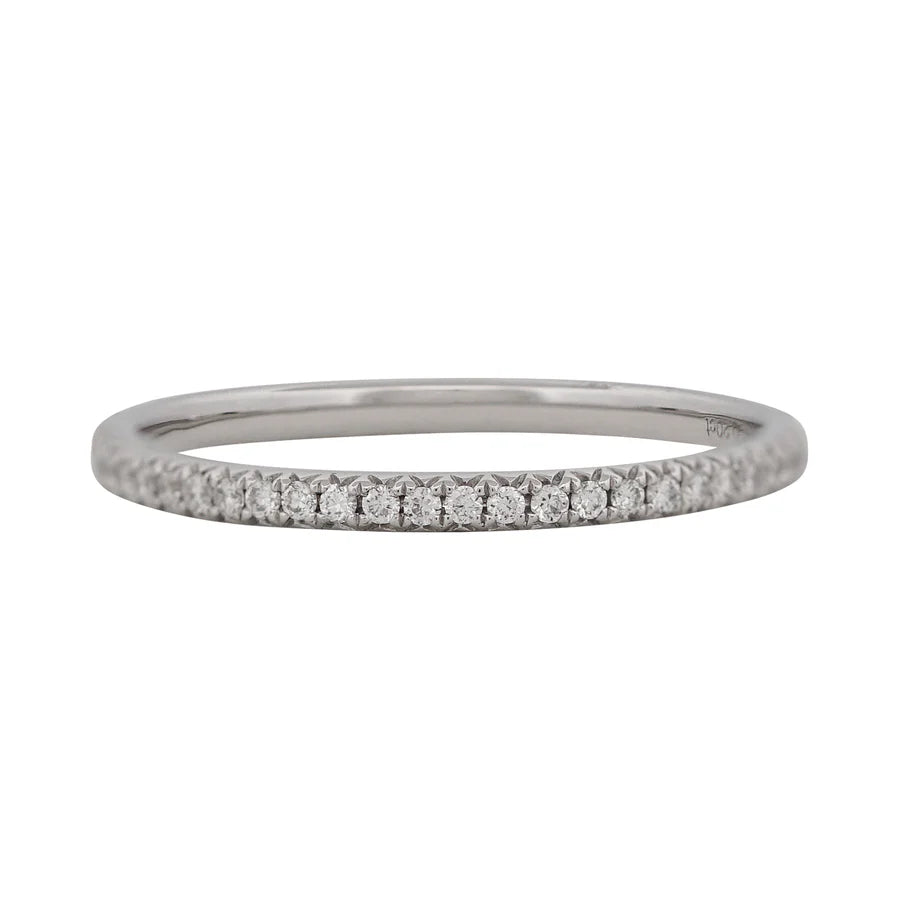 Signature French Pavé Diamond Eternity Ring