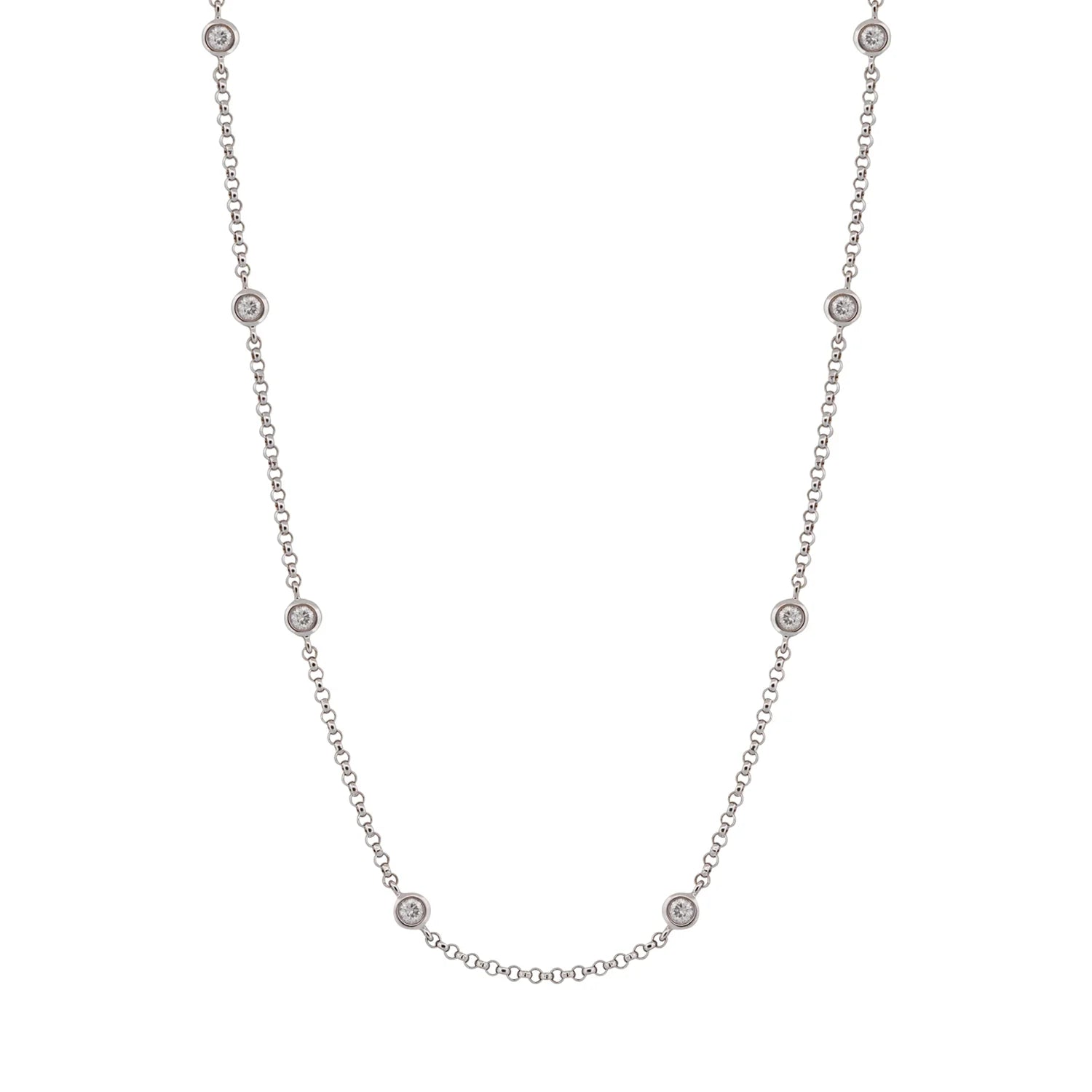 Classic Diamonds By The Yard Necklace