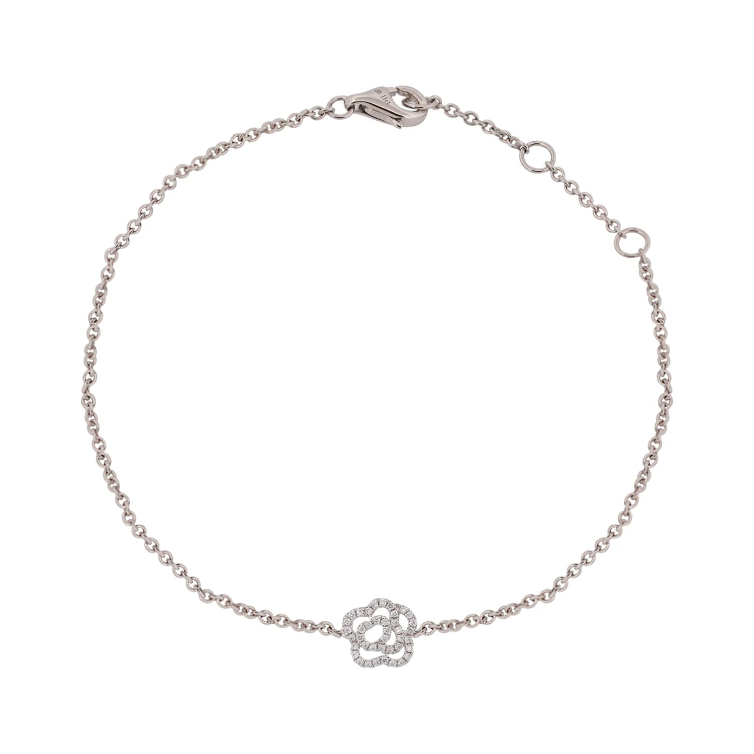 Diamond Rose Bracelet